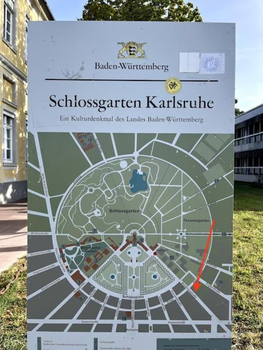 City Appartement Direkt Am Schloss! Karlsruhe Dış mekan fotoğraf